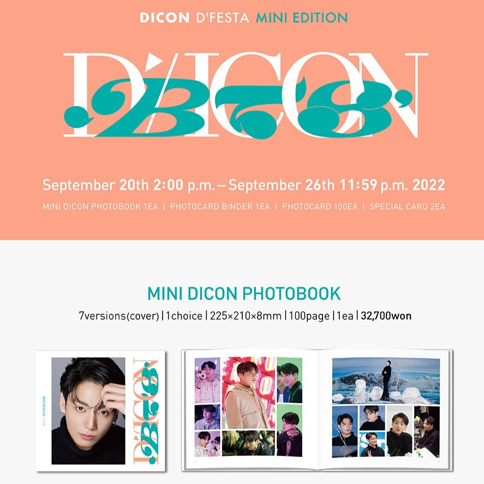 BTS] D-ICON D'Festa BTS Mini Edition – krmerch