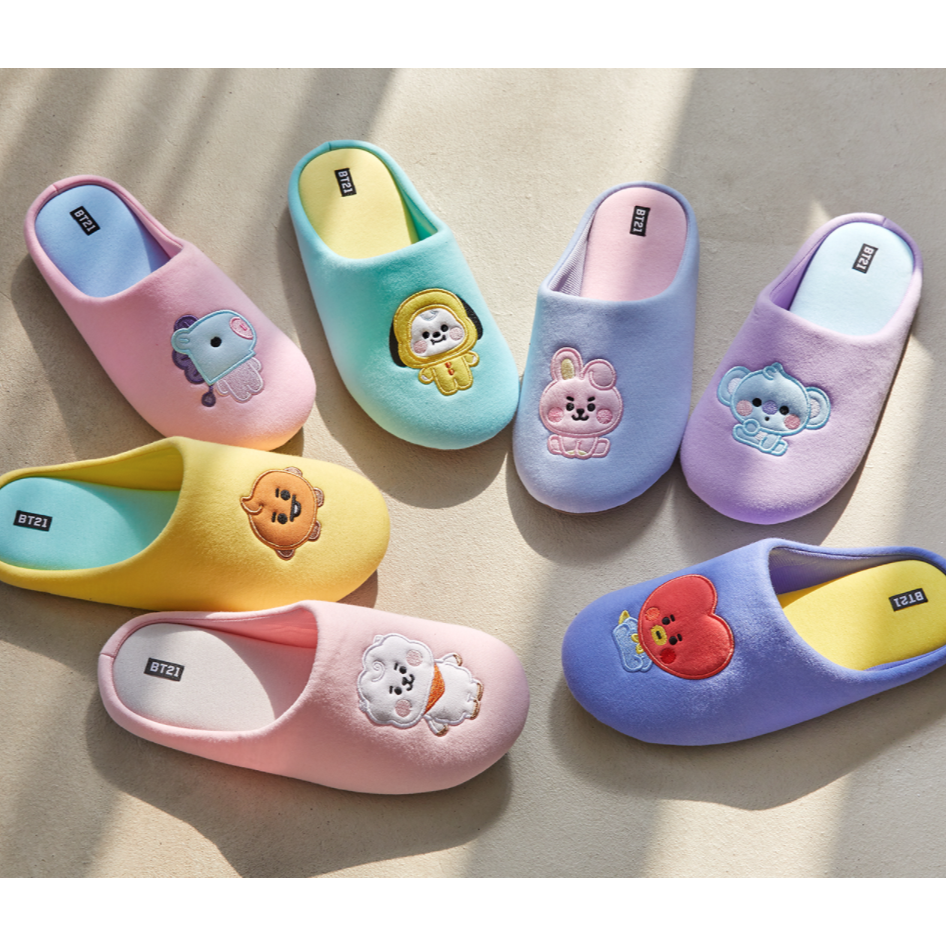 Bt21 slippers shop