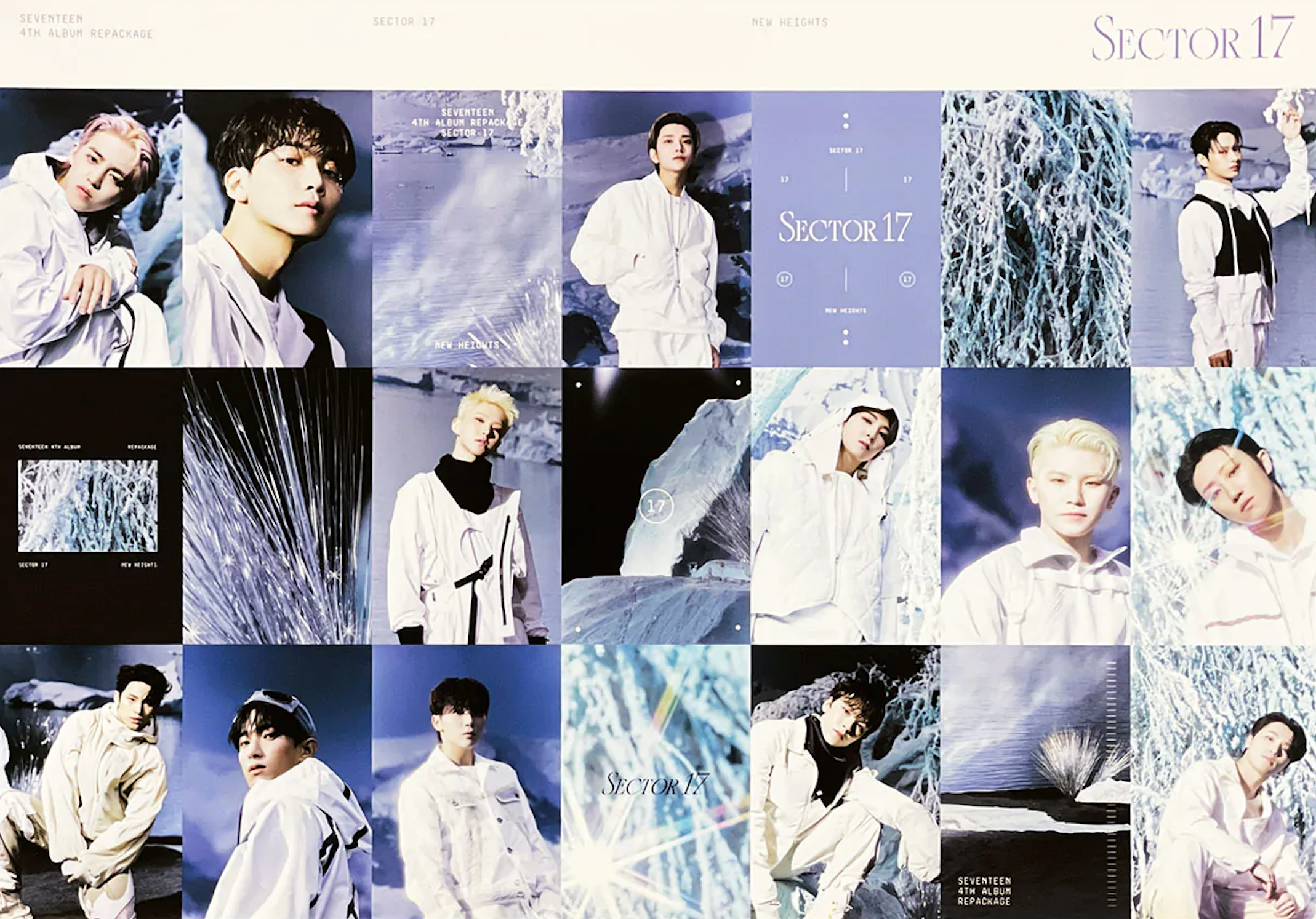 SEVENTEEN] Sector 17 (New Heights) : Poster – krmerch