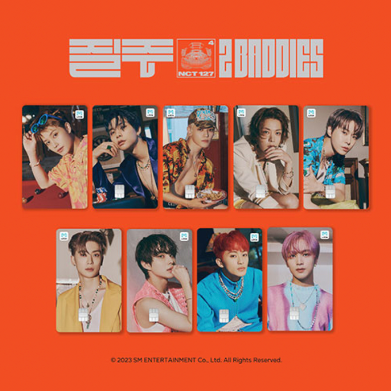 NCT] NCT 127 : 2 Baddies : Tmoney Cashbee Card – krmerch