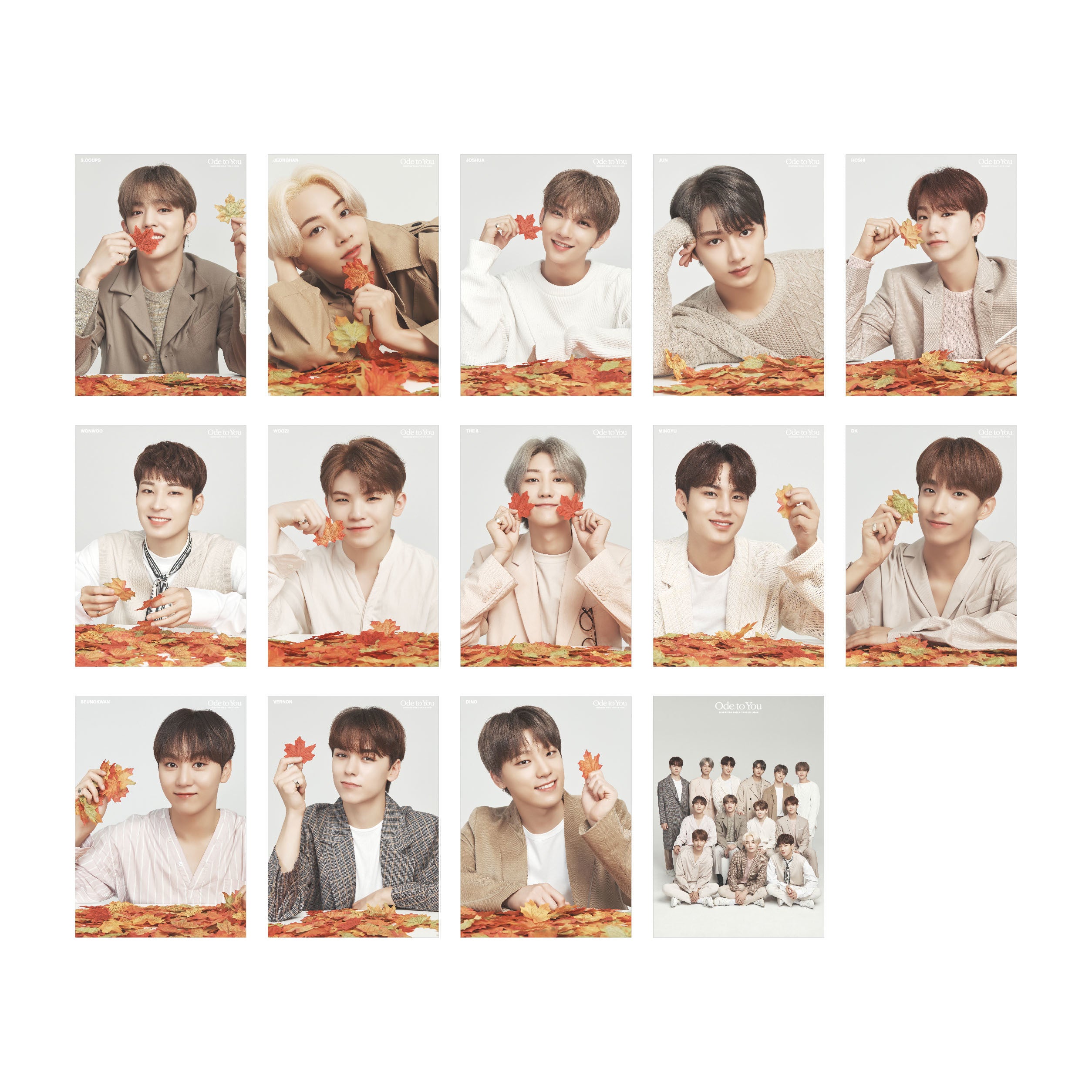 SEVENTEEN] World Tour : Ode To You In Japan : Clear Poster – krmerch