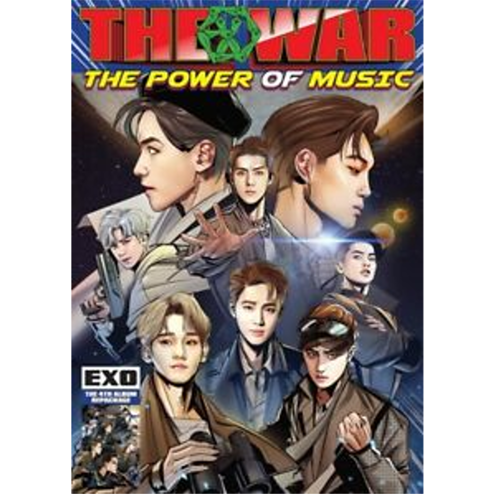 exo トップ the war ポスター