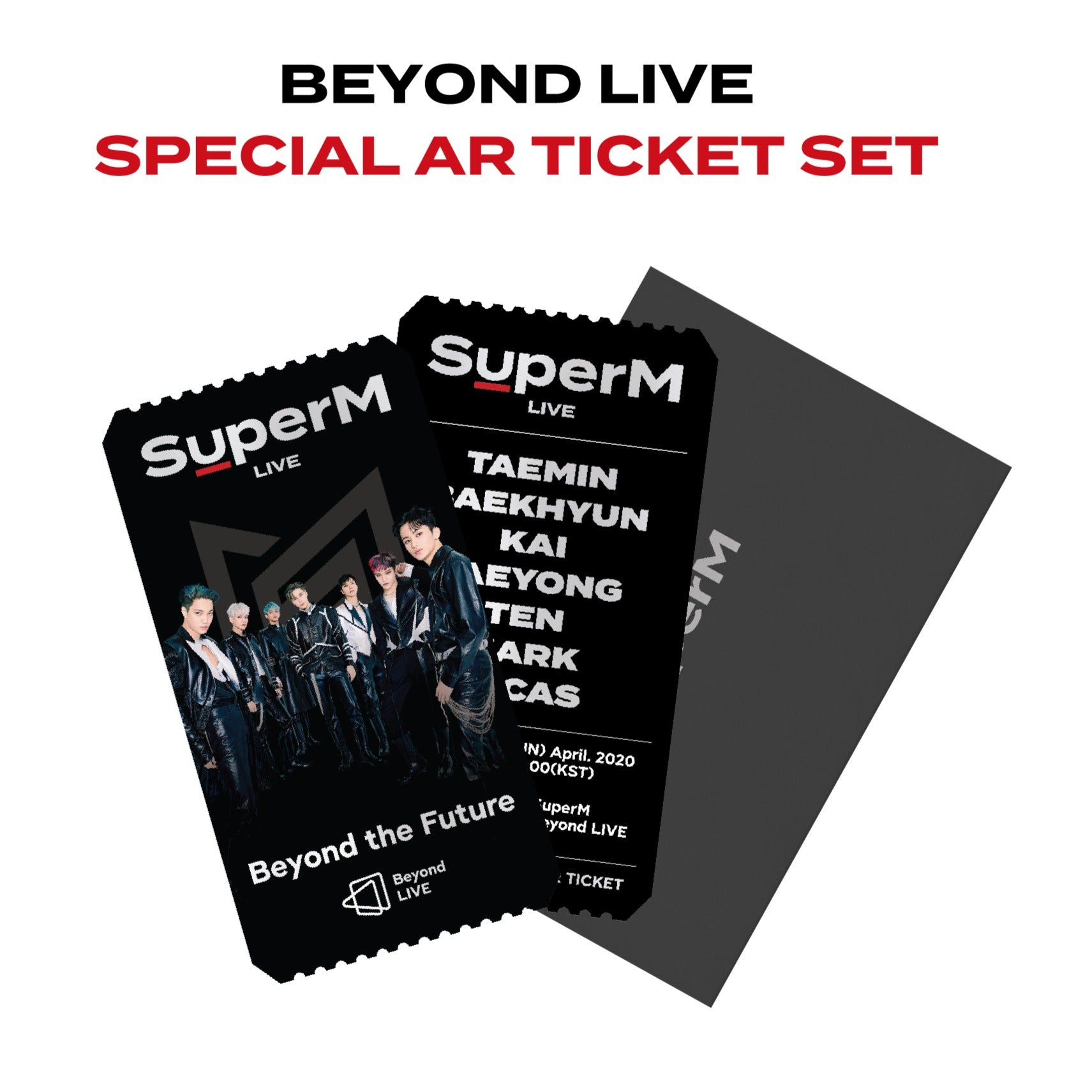 SUPERM] Beyond Live : Beyond The Future Special : AR Ticket Set