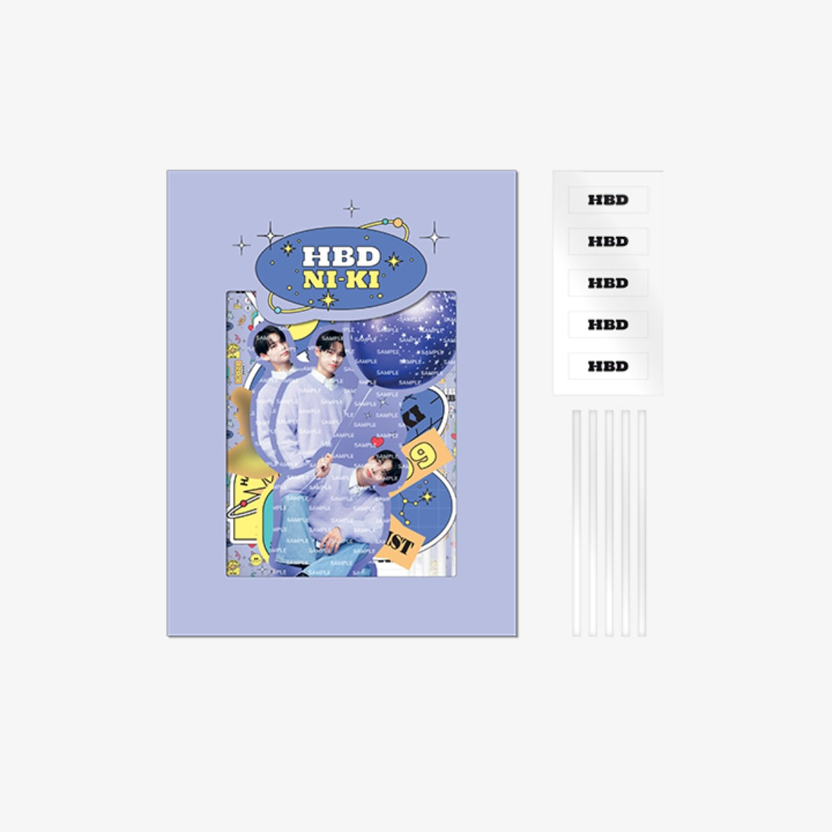 ENHYPEN] Ni-Ki : Birthday Official Merch : Deco Sticker Set – krmerch