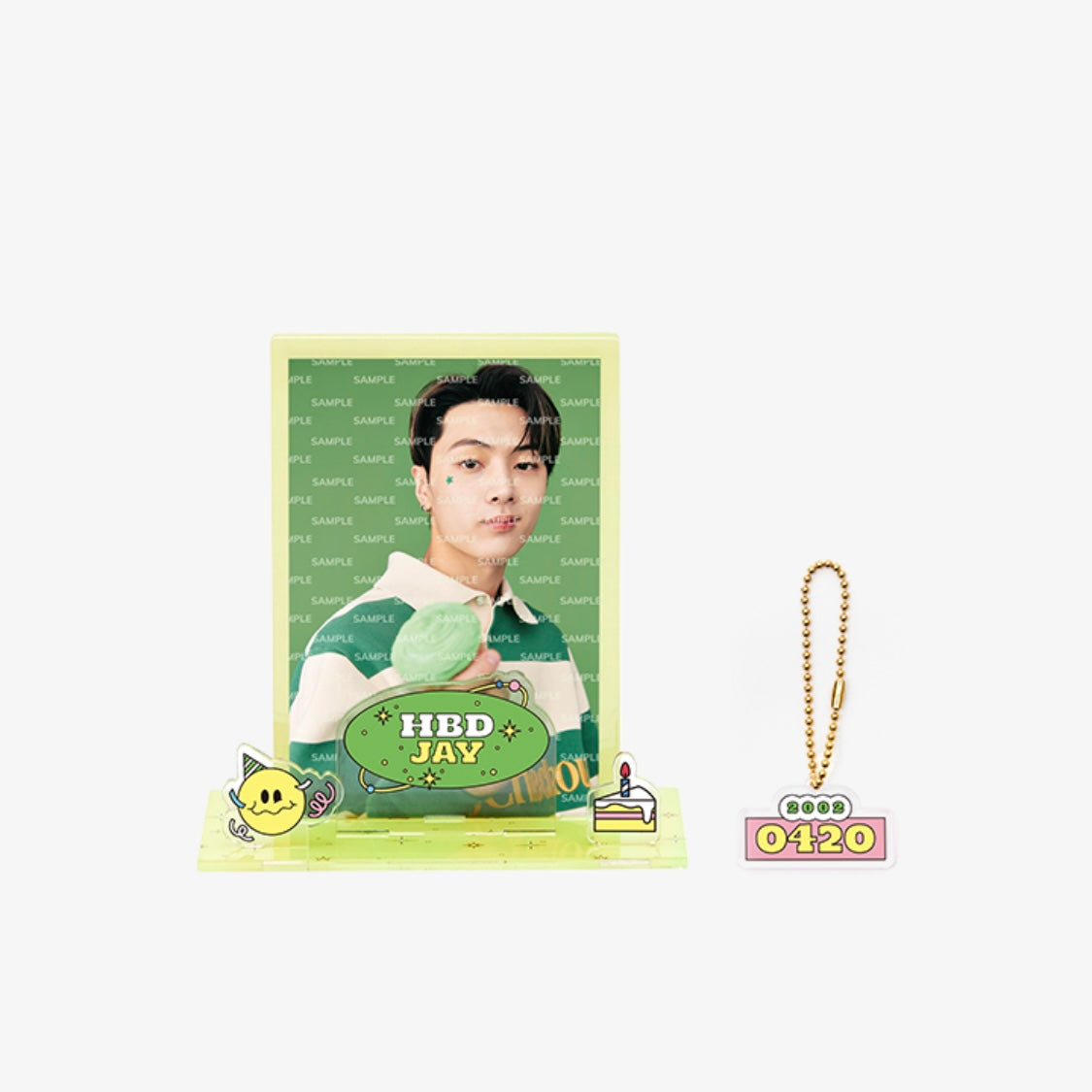 ENHYPEN] Jay : Birthday Official Merch : Acrylic Frame & Keyring