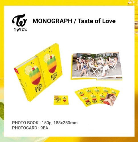 TWICE] Taste Of Love : Monograph – krmerch