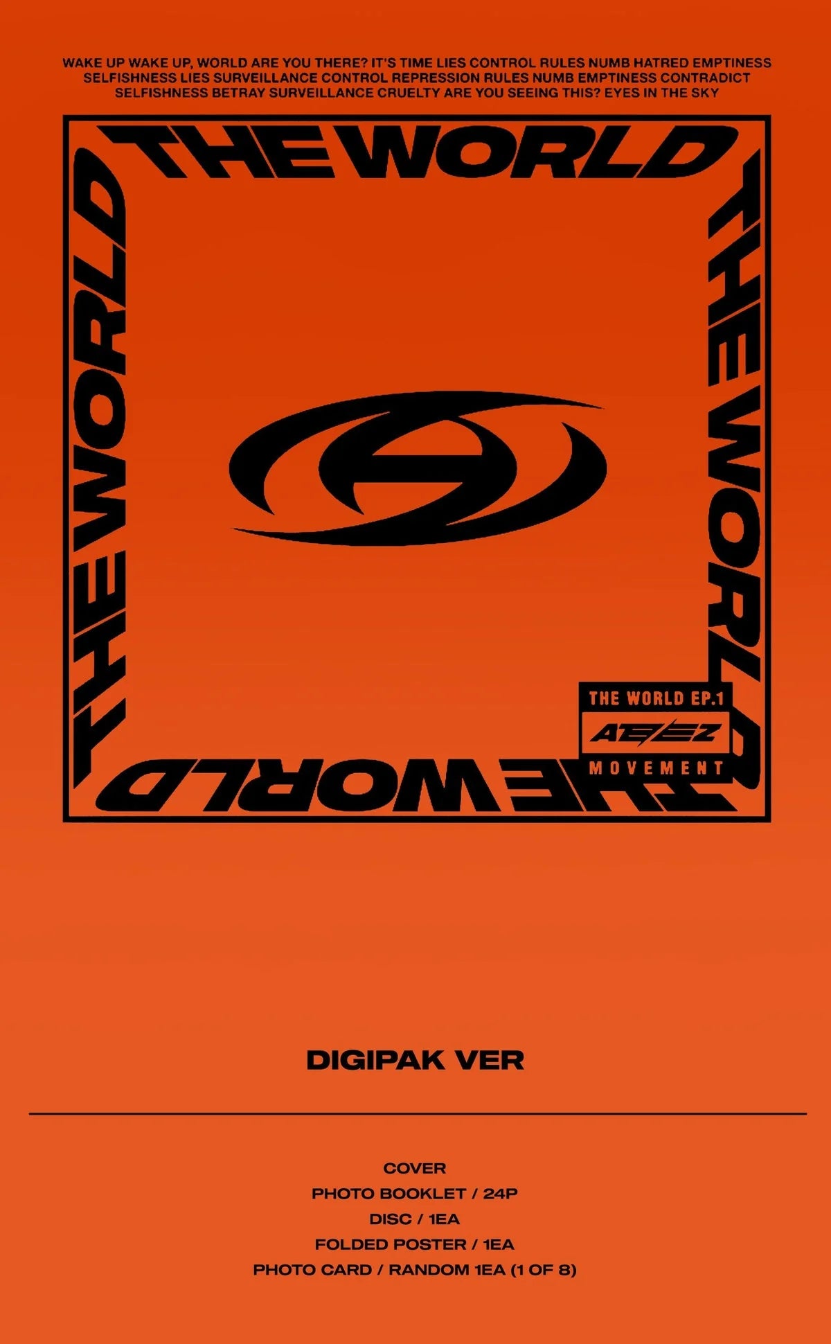 ATEEZ] The World Ep.1 : Movement : Digipak – krmerch