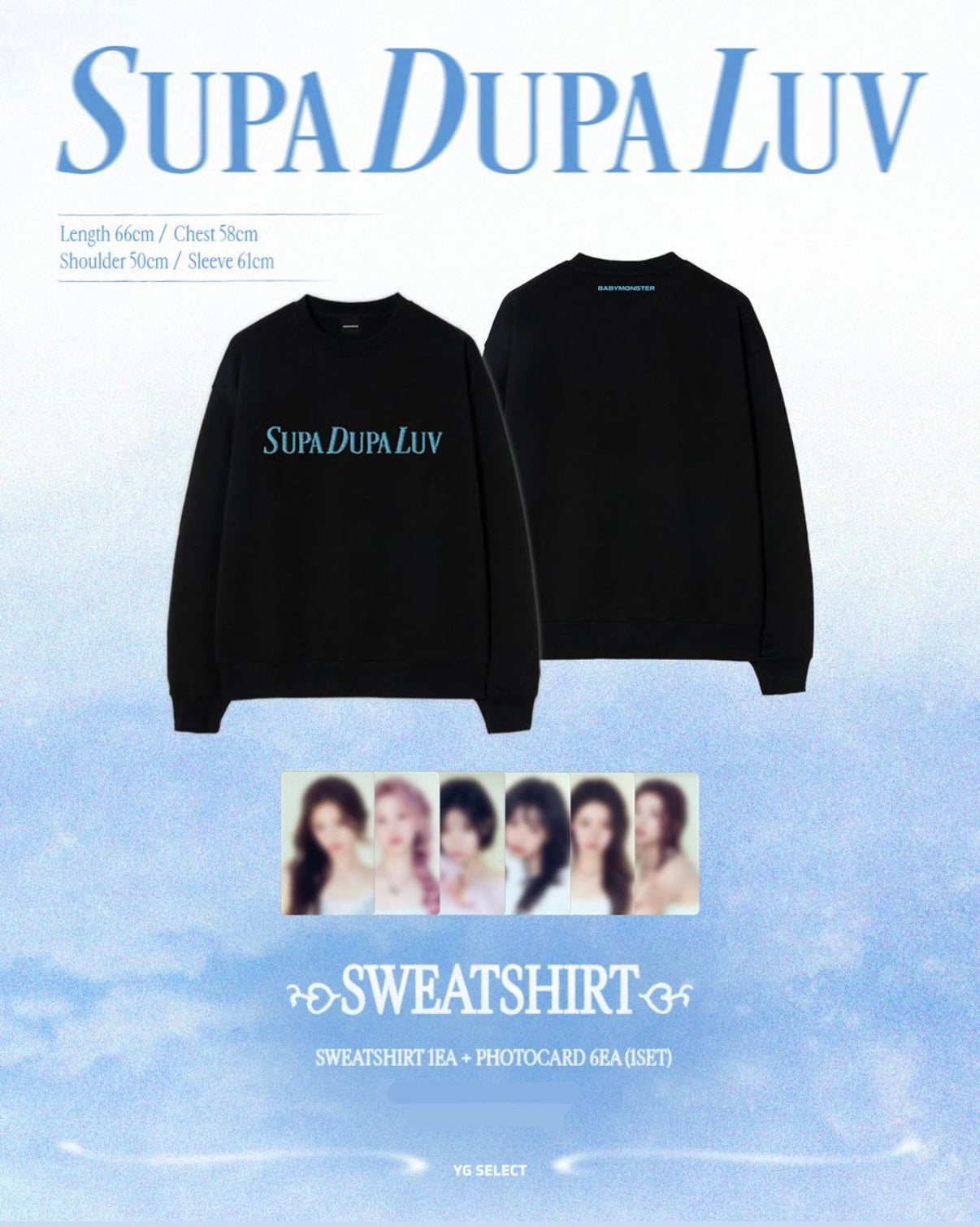 [BABYMONSTER] We Go Up : Supa Dupa Luv : MD