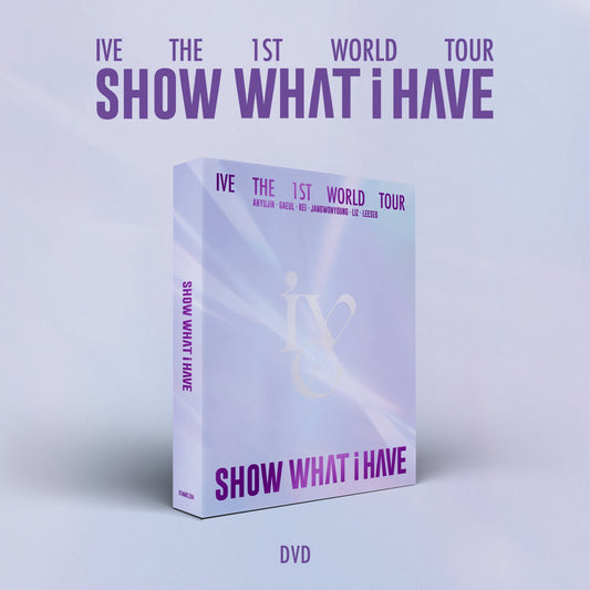 [IVE] The 1st World Tour : Show What I Have : DVD