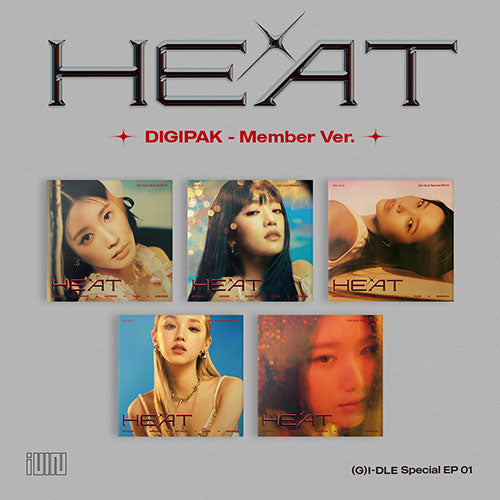 [(G)I-DLE] Heat : Digipak Ver.