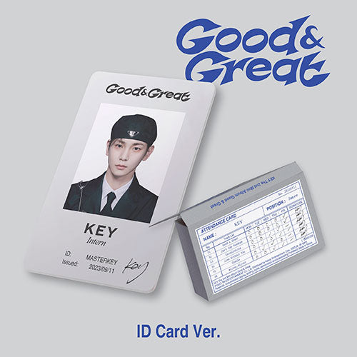 [SHINEE] Key : Good & Great : ID Card Ver.