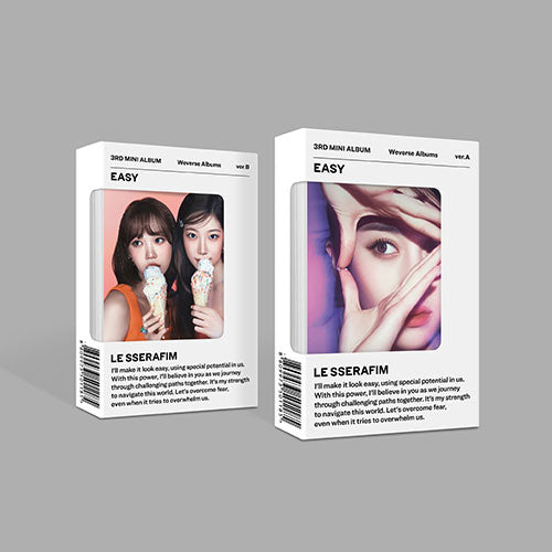 [LE SSERAFIM] Easy : Weverse Albums Ver