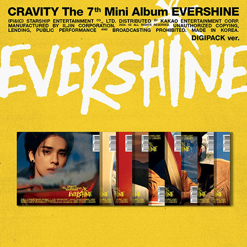 [CRAVITY] Evershine : Digipack ver