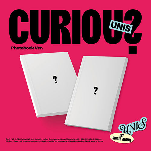 [UNIS] Curious : Photobook Ver