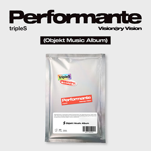 [TRIPLES] Regular [Visionary Vision 'Performante'] Objekt Music Album