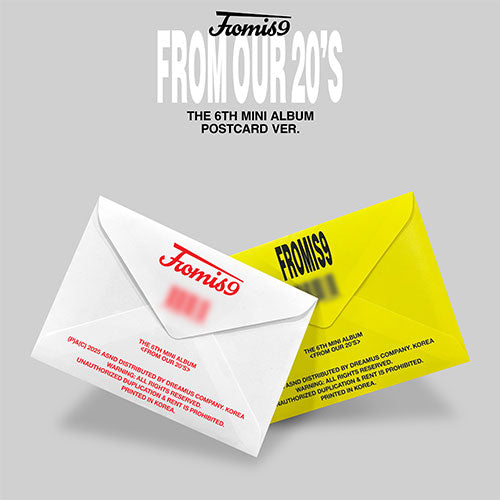 [FROMIS9] From Our 20's : Postcard