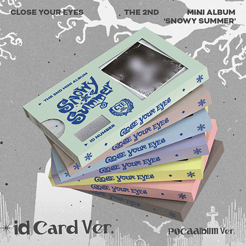 [CLOSEYOUREYES] Snowy Summer : ID Card Ver / Poca Album