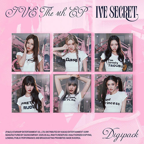[IVE] IVE Secret : Digipack