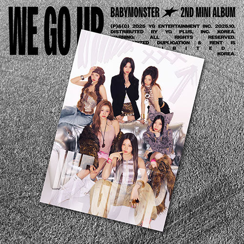[BABYMONSTER] We Go Up : Postcard Ver