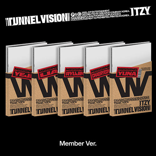 [ITZY] Tunnel Vision : Member Ver