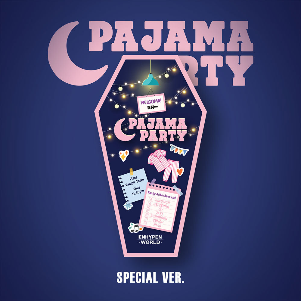 [ENHYPEN] World Coupon Card Collection (Pajama Party Special ver.)