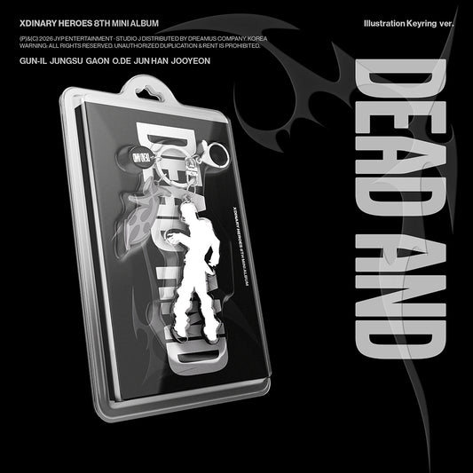 [XDINARY HEROES] Dead And : Illustration Keyring