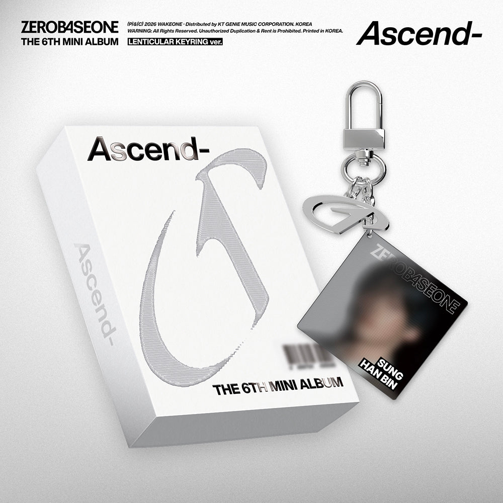 [ZEROBASEONE] Ascend- : Lenticular Keyring