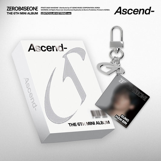 [ZEROBASEONE] Ascend- : Lenticular Keyring