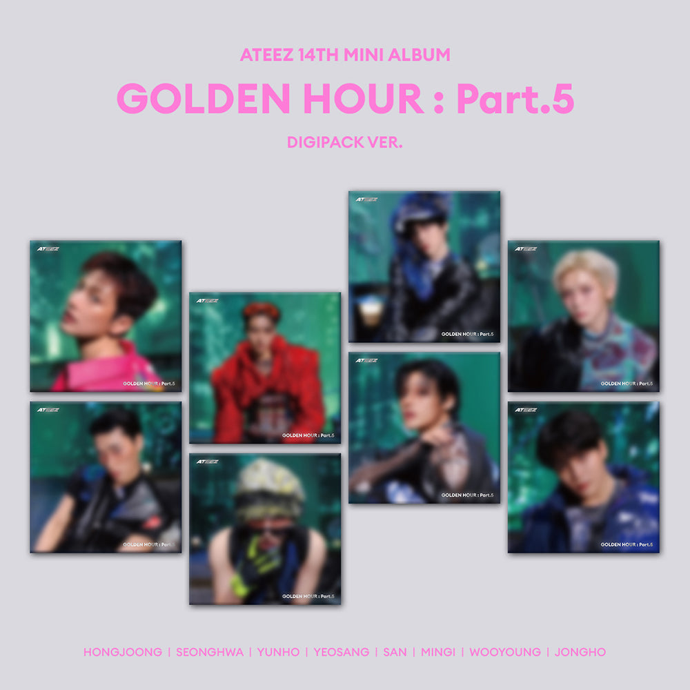 [ATEEZ] Golden Hour Pt.5 (Digipack Ver)