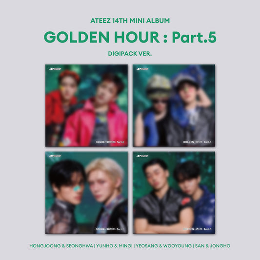 [ATEEZ] Golden Hour Pt.5 (Digipack Ver)