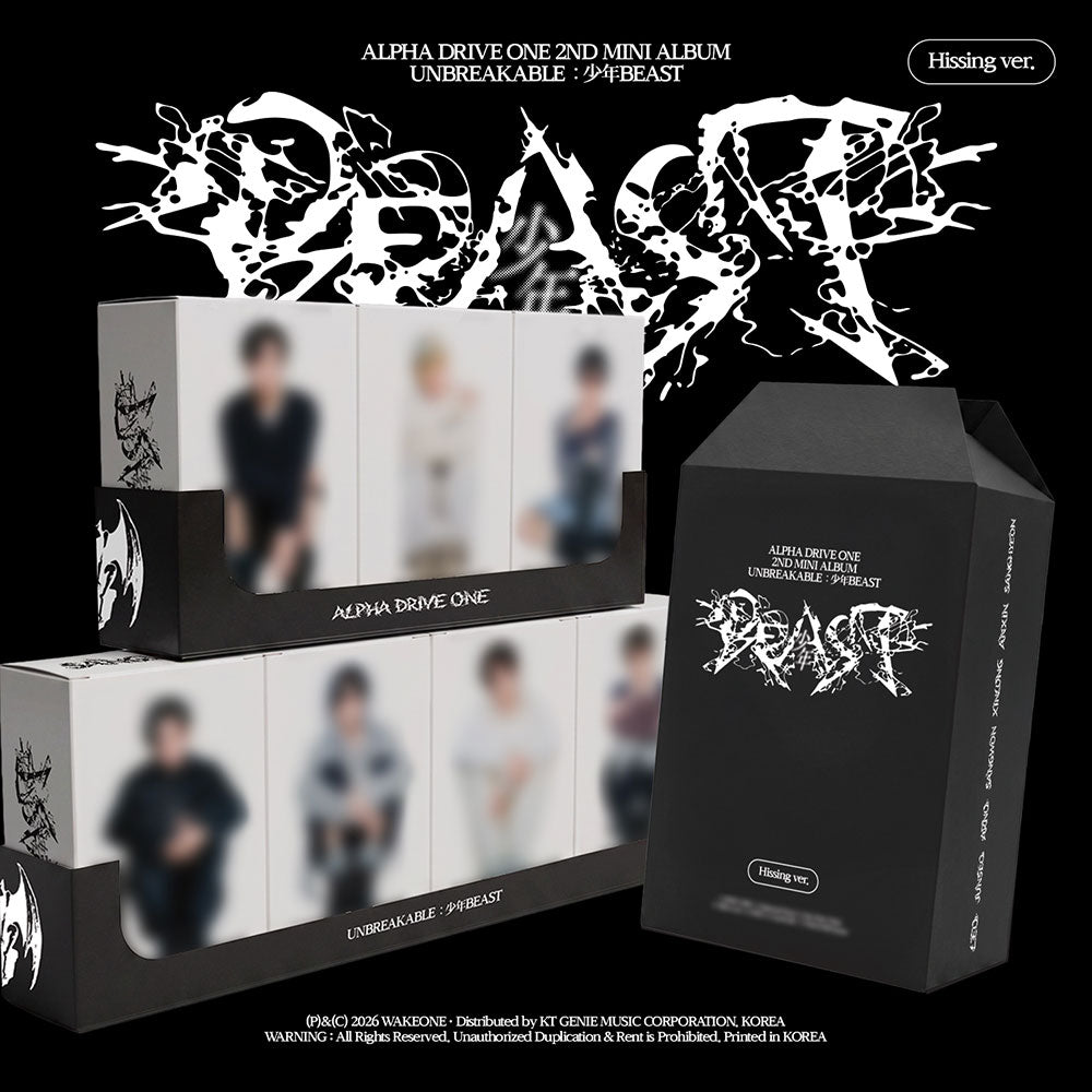 [ALPHADRIVEONE] Unbreakable : 少年 Beast : Hissing Ver