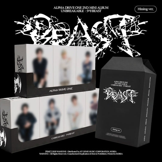[ALPHADRIVEONE] Unbreakable : 少年 Beast : Hissing Ver