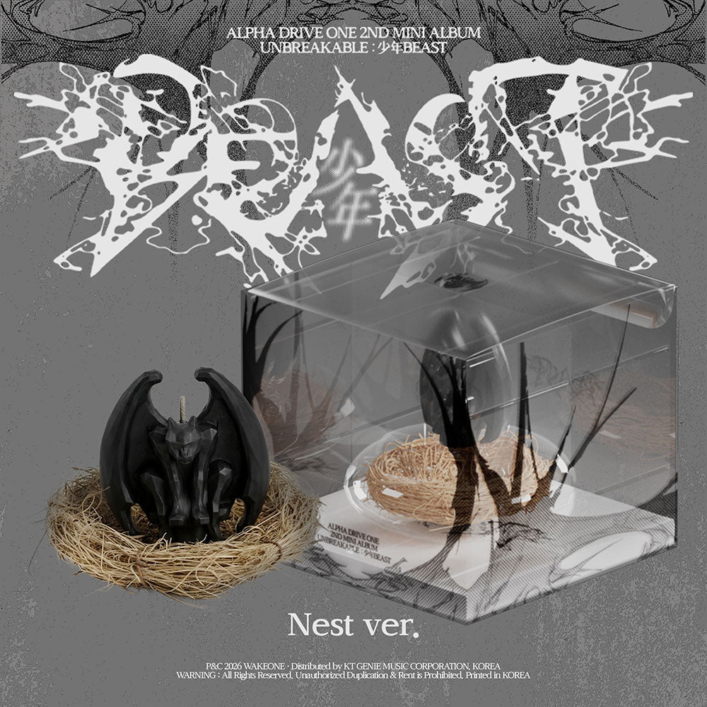 [ALPHADRIVEONE] Unbreakable : 少年 Beast : Nest (Limited Edition)