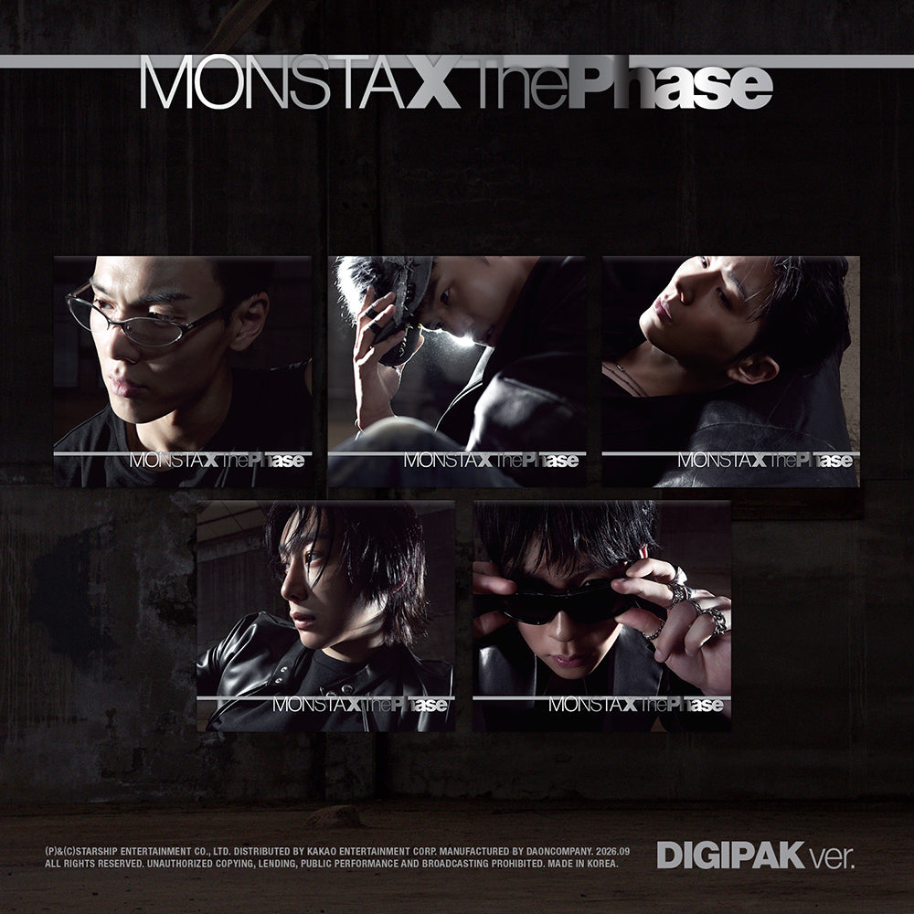 [MONSTA X] The Phase : Digipak Ver