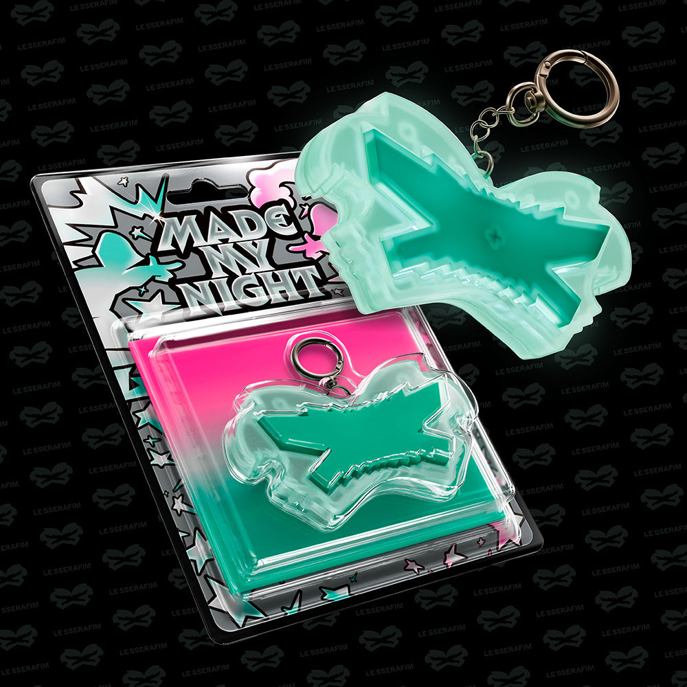 [LE SSERAFIM] 'Made My Night' Chemical Night : Glow Clicker Keychain