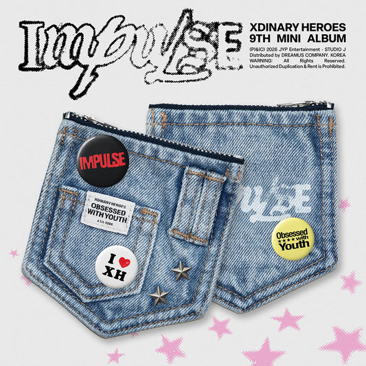[XDINARY HEROES] Impulse : Denim Pouch Ver