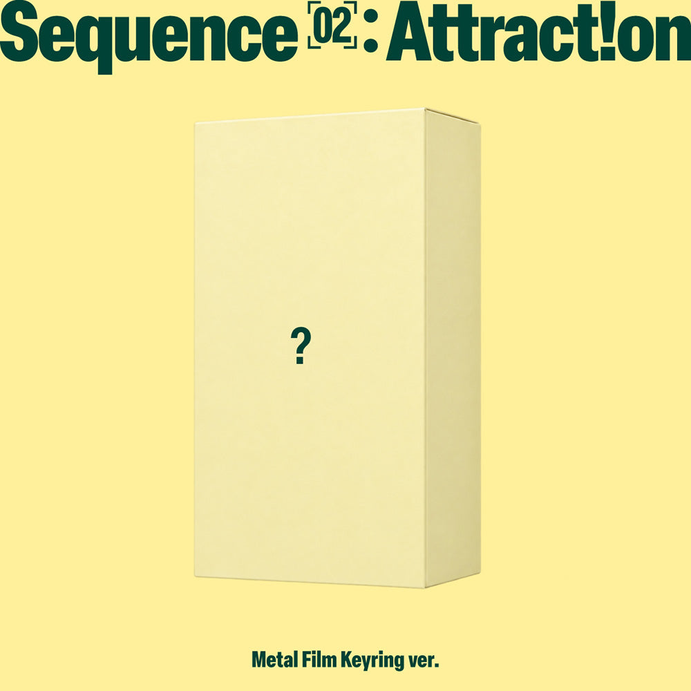 [AND2BLE] Sequence 02 : Attraction : Metal Film Keyring Ver