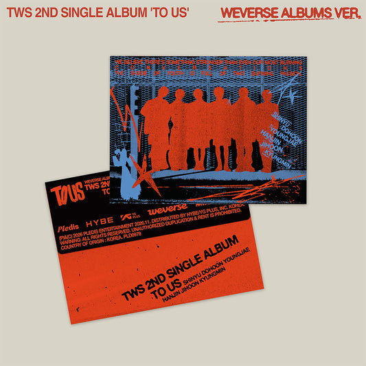 [TWS] To Us : Weverse Albums Ver