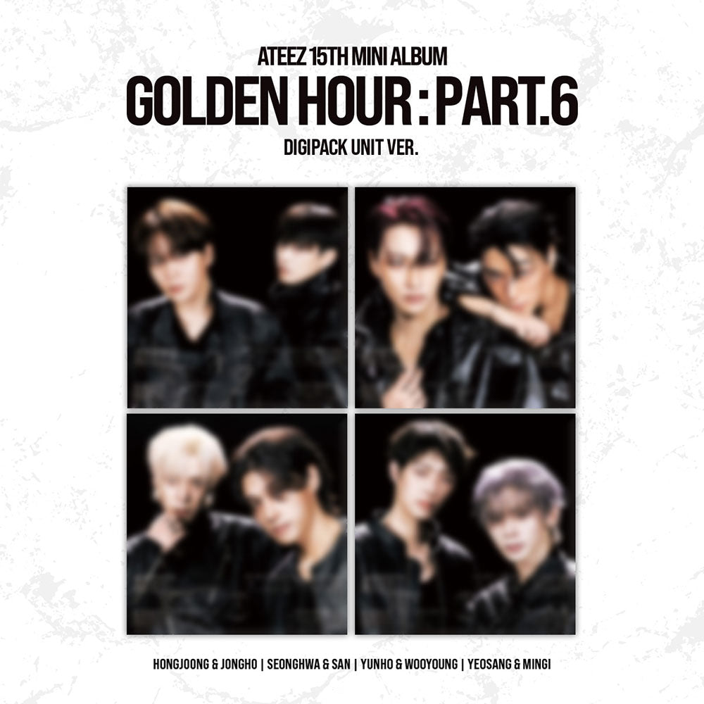 [ATEEZ] Golden Hour Pt.6 : Digipack Ver