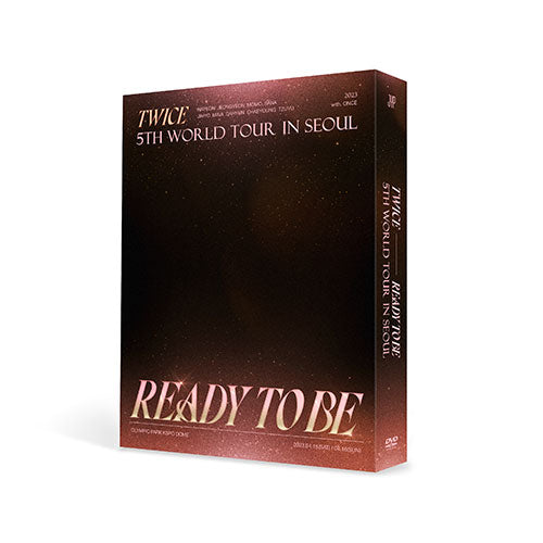 [TWICE] Ready To Be In Seoul : DVD