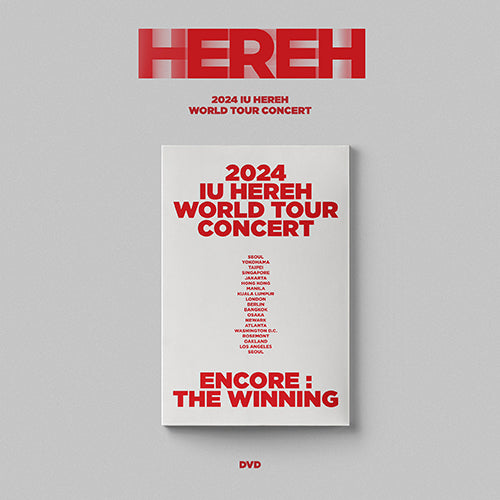[IU] 2024 IU [HEREH] WORLD TOUR CONCERT : DVD