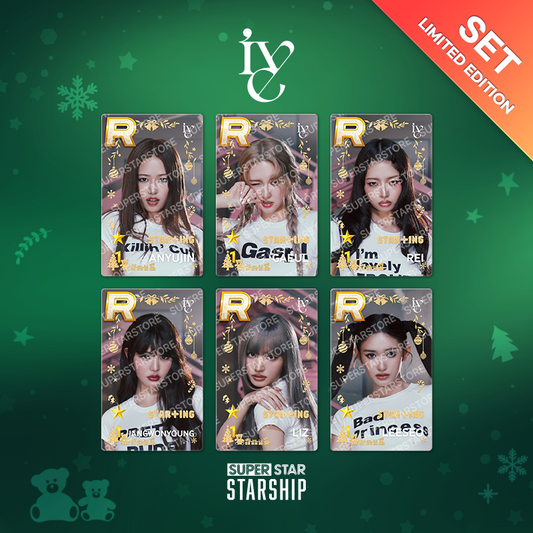 [LUCKY DRAW EVENT] [IVE] STAR+ING Winter Superstar Photocard