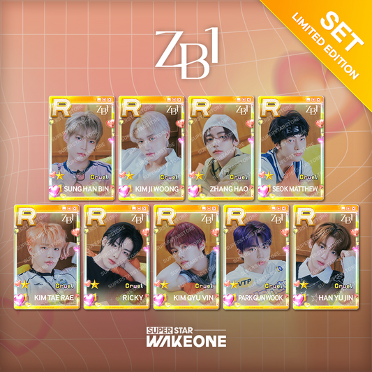 [LUCKY DRAW EVENT] [ZEROBASEONE] Best 1 Superstar Photocard