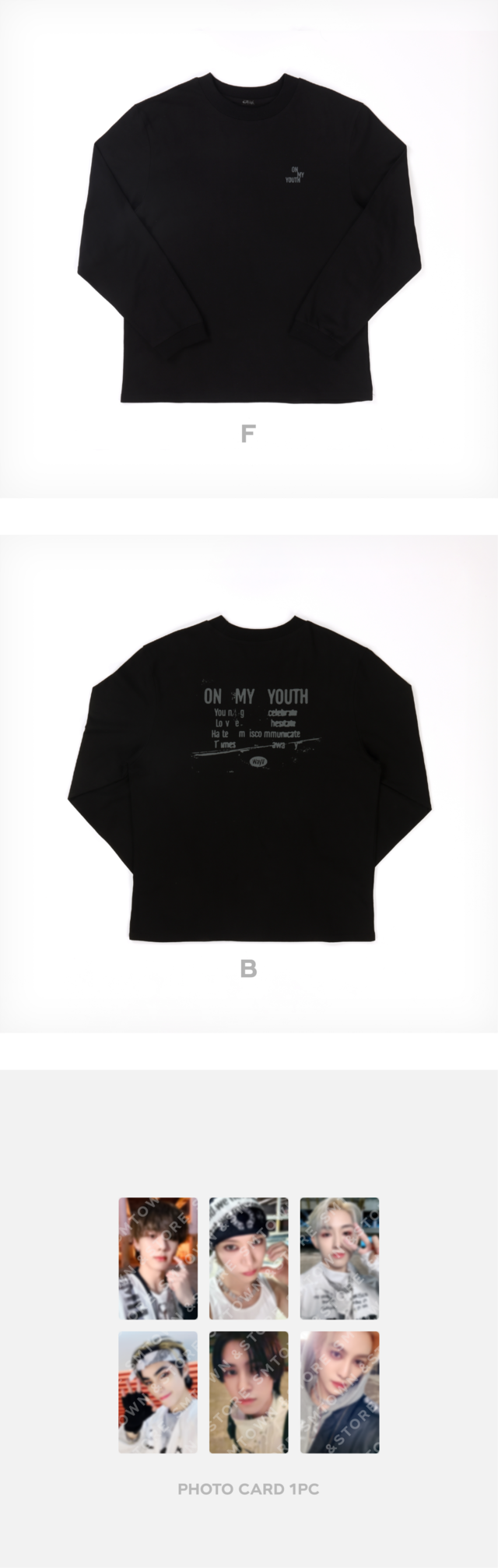 [WAYV] On My Youth : Long Sleeve T-Shirt Set