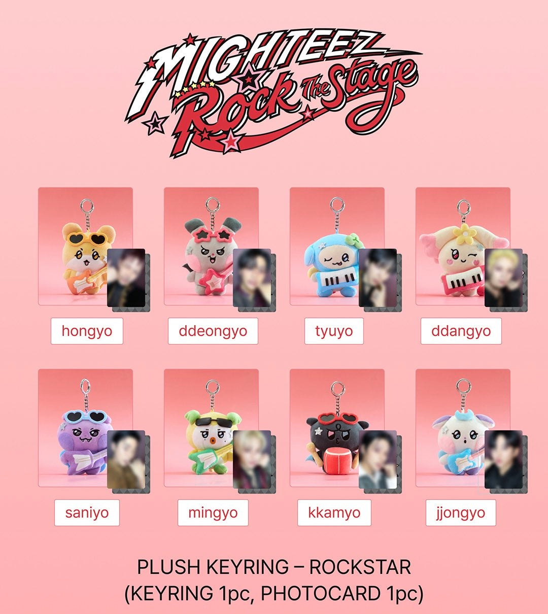 [ATEEZ] Mighteez : Rock The Stage : Official MD