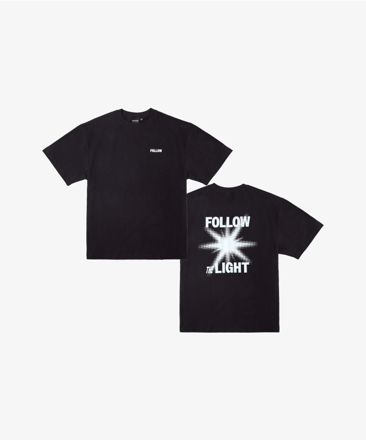 [SEVENTEEN] Follow : Tour Again : S/S T-Shirt (Black)