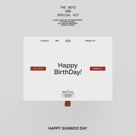 [THE BOYZ] HBD : Sunwoo Special Kit