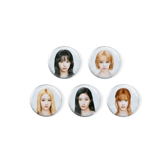 [LE SSERAFIM] Tour : Pureflow : Lucky Draw (Photo Can Badge)