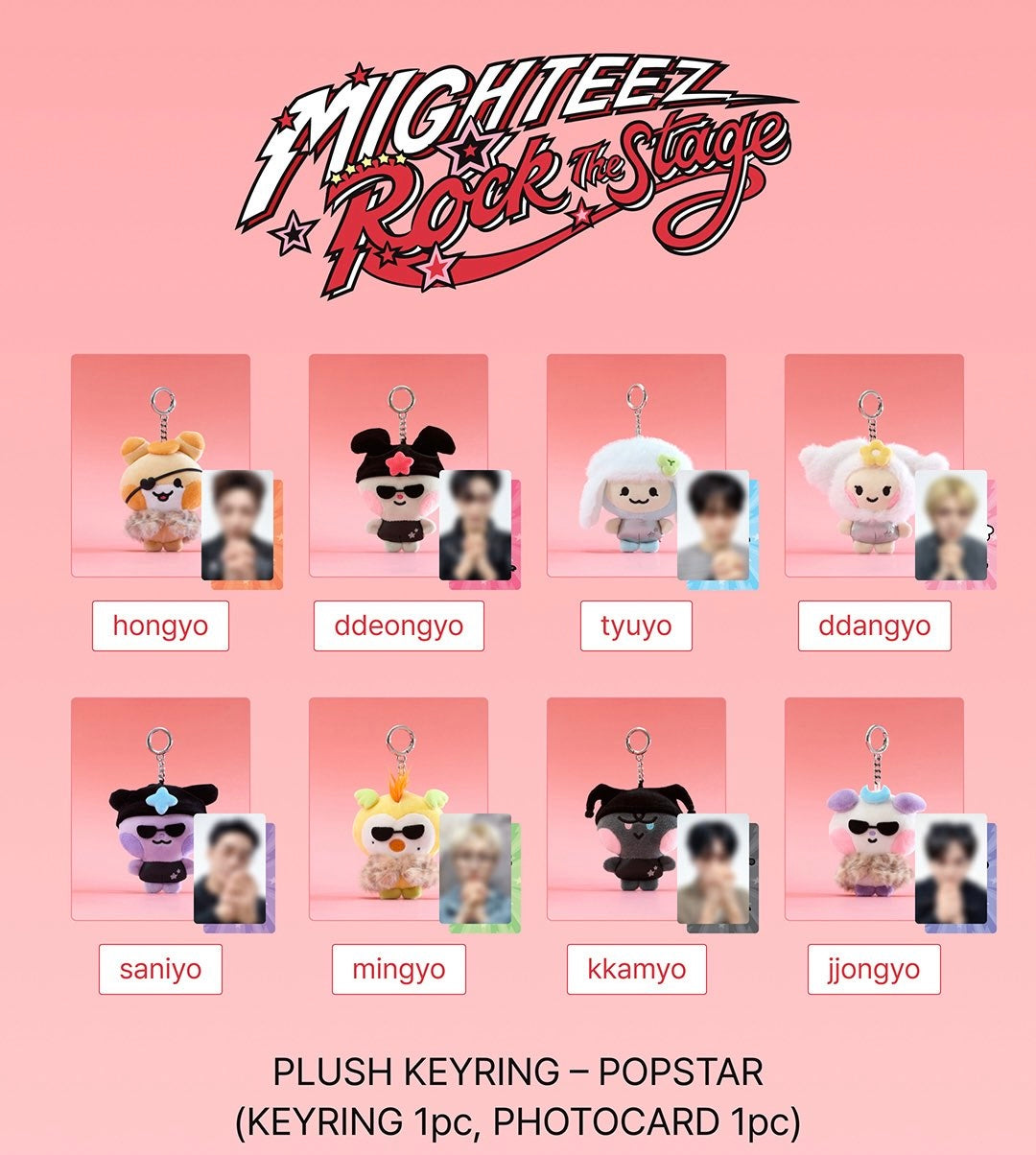 [ATEEZ] Mighteez : Rock The Stage : Official MD