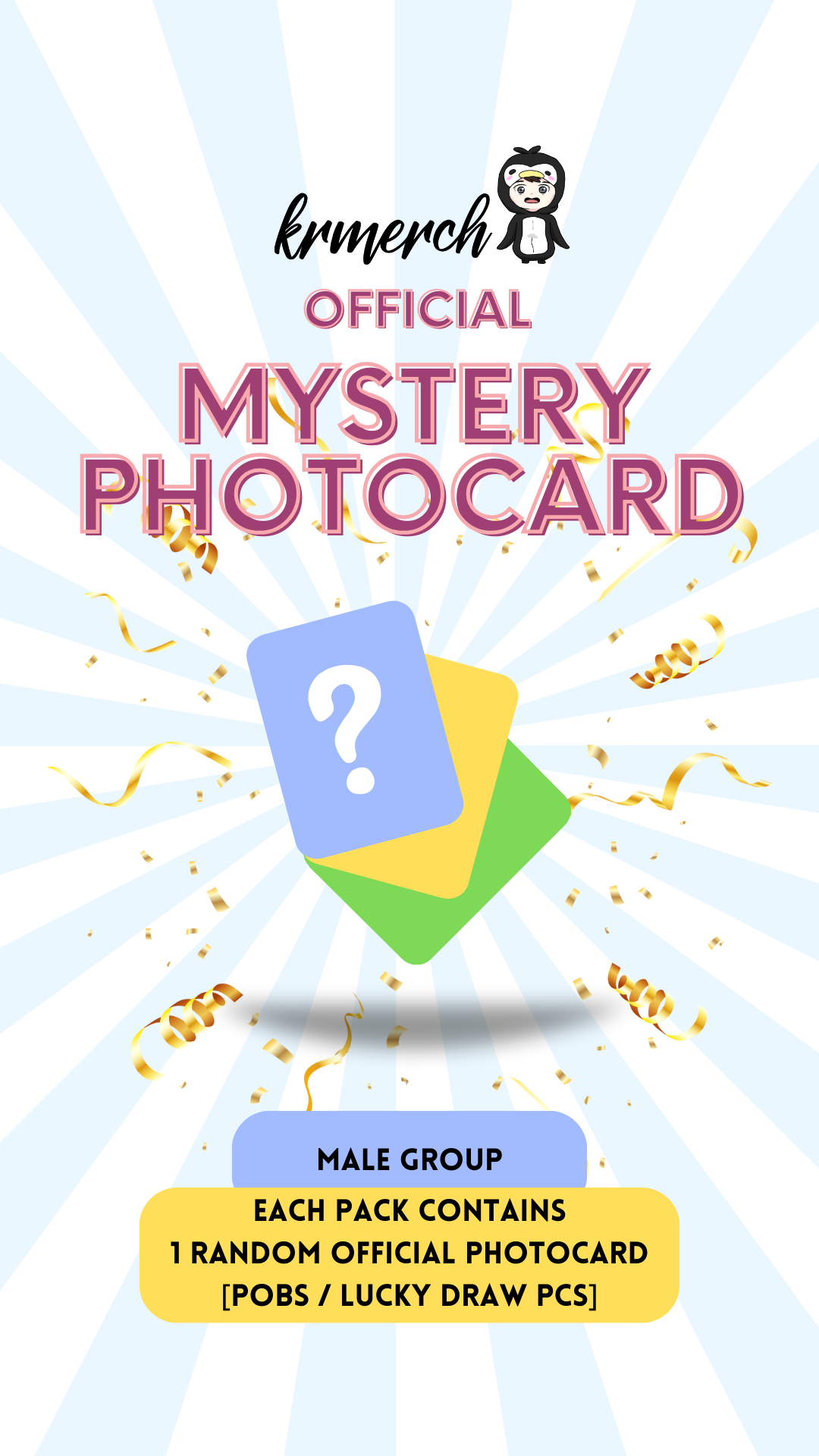 [MYSTERY PHOTOCARD] Random Official Mystery Photocard